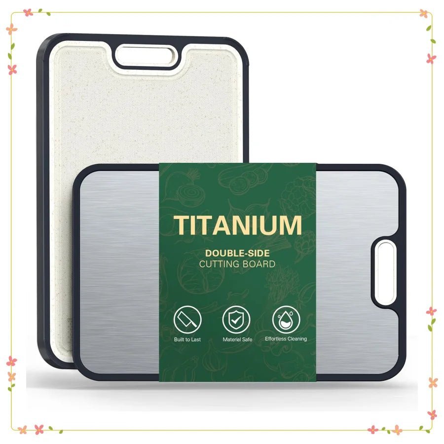 NOBLE CUT Titan Cutting Board – Double-Sided, Non-Slip Prep Surface