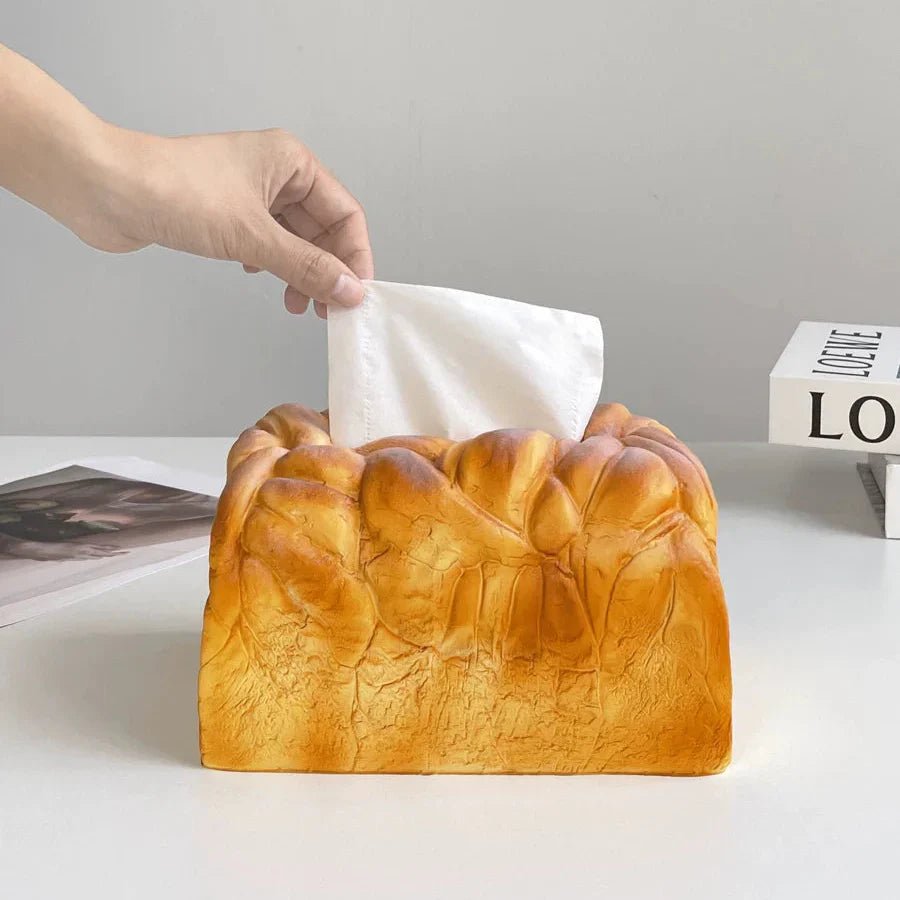 BUNCHA – Bread-shaped Tissue Holder for Playful Home Decoration