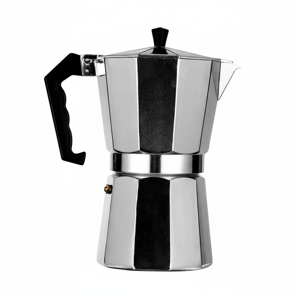 CAFÉPRO – Portable Italian Aluminum Espresso Maker for Intense Aroma