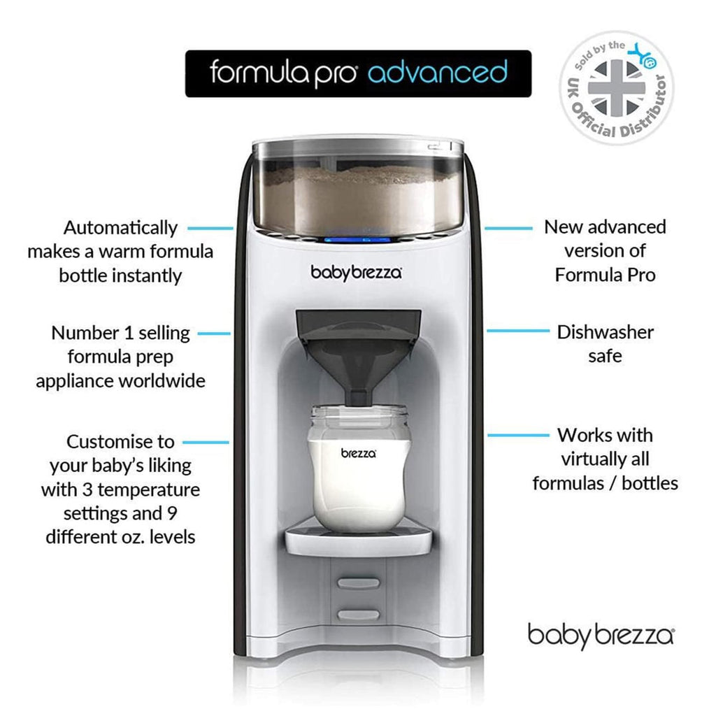 Baby Brezza Formula Pro Advanced Bottle Maker | All Black