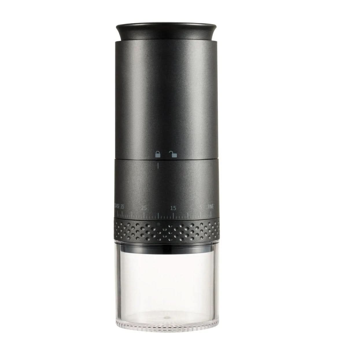 GrindPro – Electric Coffee Grinder with 38 Grinding Levels and USB-C Charging Function