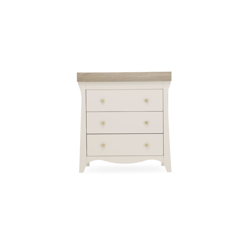 CuddleCo Clara 3 Piece Nursery Room Set - Cashmere/Ash