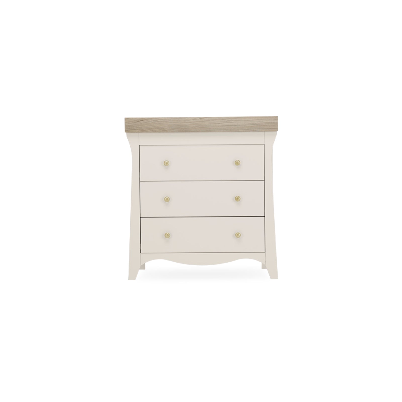 CuddleCo Clara 3 Piece Nursery Room Set - Cashmere/Ash