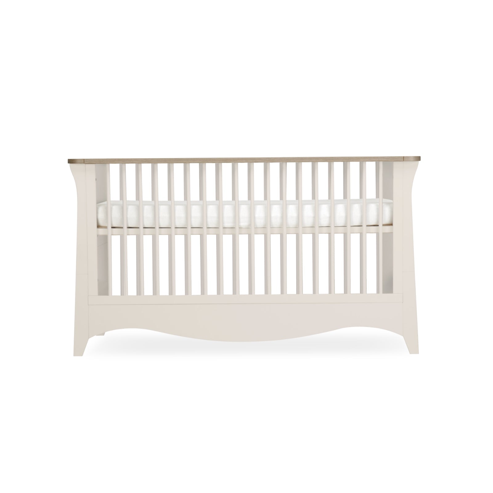 CuddleCo Clara Cot Bed - Cashmere/Ash