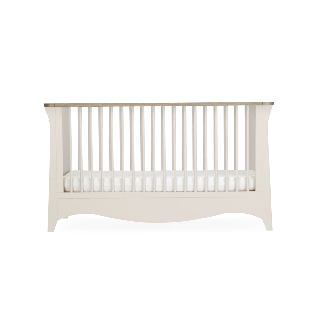 CuddleCo Clara Cot Bed - Cashmere/Ash