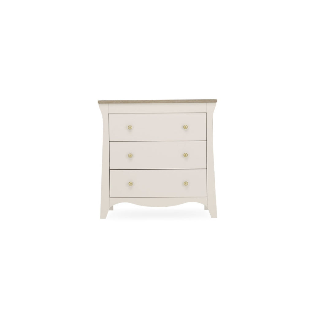 CuddleCo Clara 3 Piece Nursery Room Set - Cashmere/Ash
