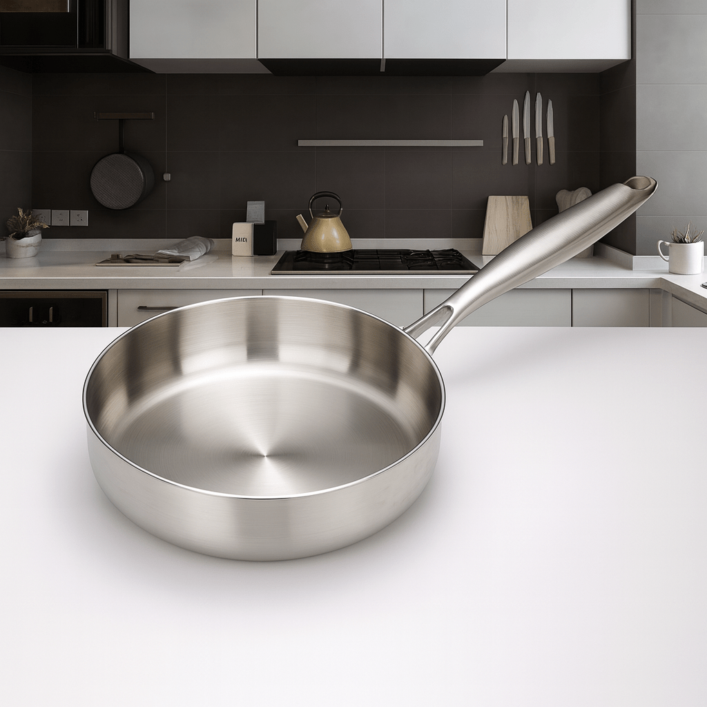 PUREGRID – 316 stainless steel non-stick pan for all modern cooktops