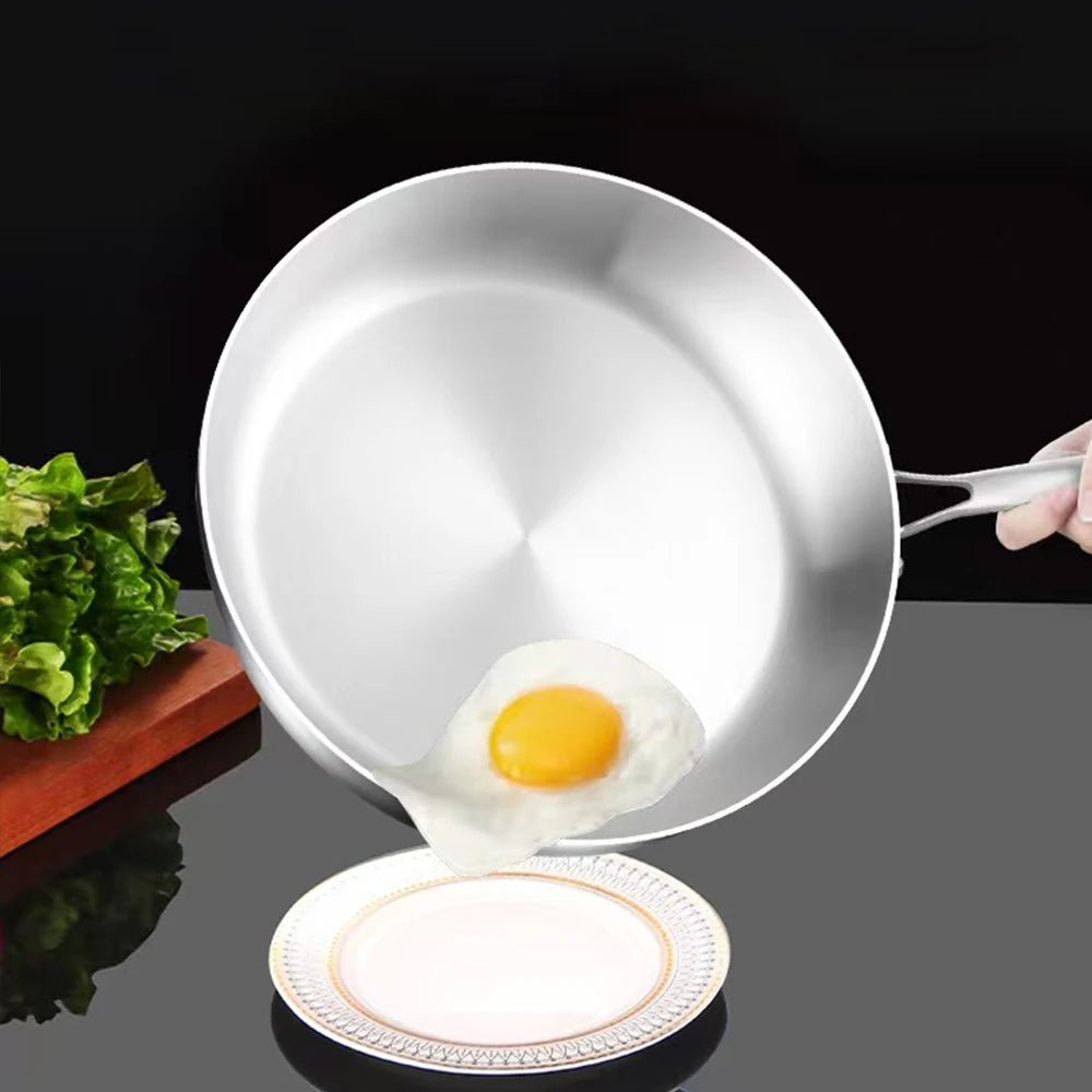 PUREGRID – 316 stainless steel non-stick pan for all modern cooktops