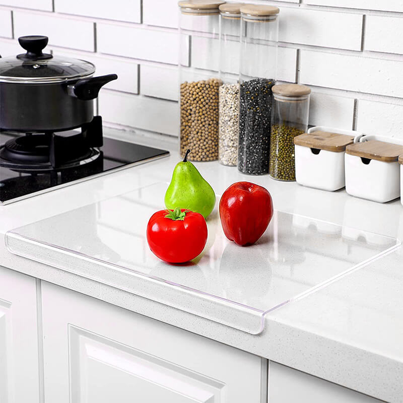 SLICELINE – Acrylic cutting board with non-slip handle and scratch-resistant surface