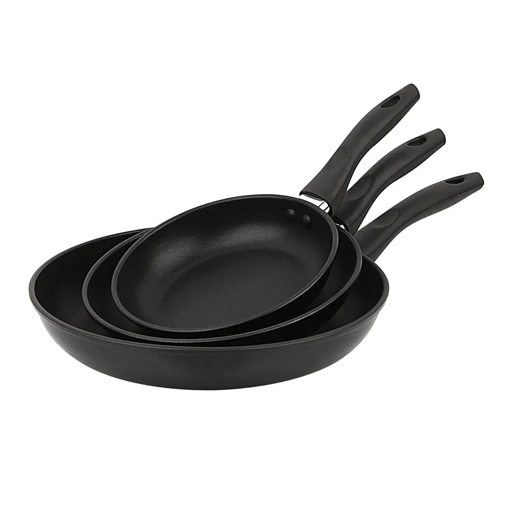 COOLTOUCH PAN – 3-piece Non-stick Pan Set for Effortless Everyday Cooking