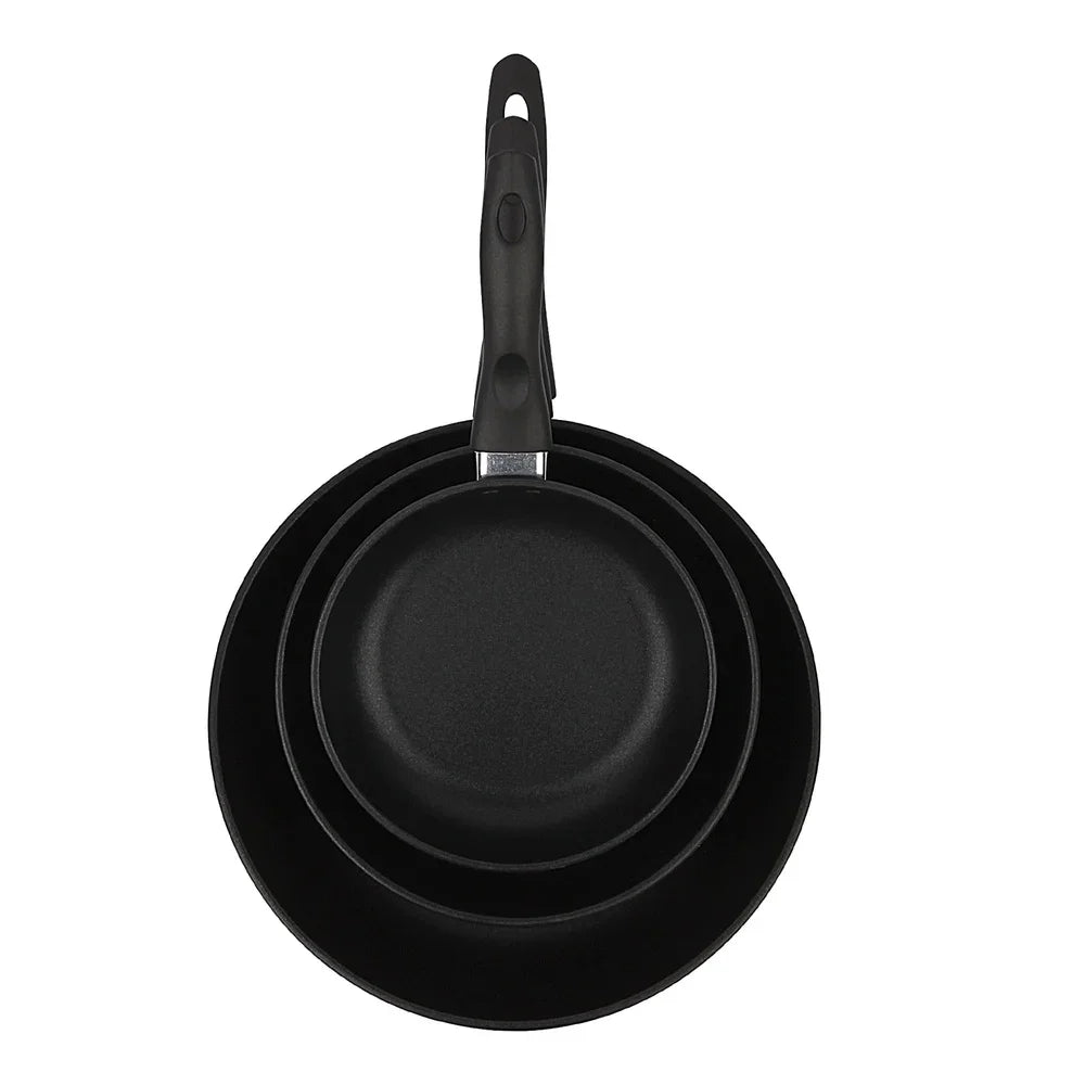 COOLTOUCH PAN – 3-piece Non-stick Pan Set for Effortless Everyday Cooking