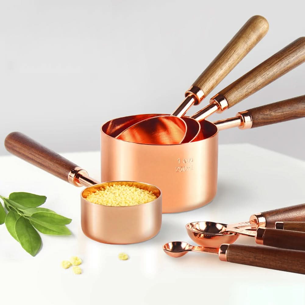 COPRELLE – Premium measuring set made of stainless steel with copper coating