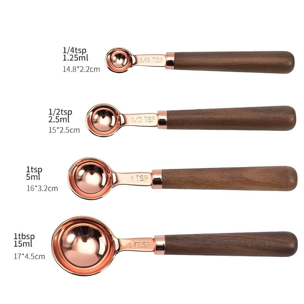 COPRELLE – Premium measuring set made of stainless steel with copper coating
