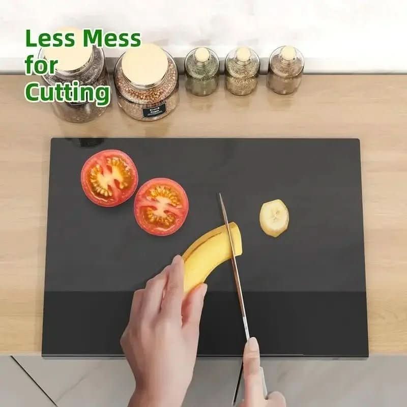 CUTTURA – Acrylic Cutting Board with Protective Lip