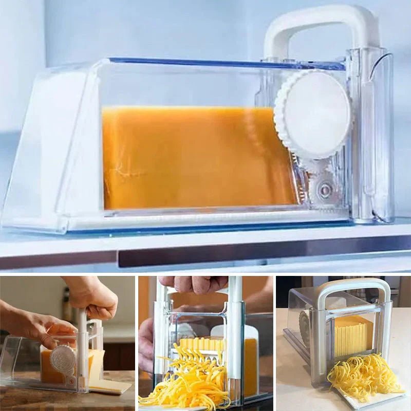 CHEESEWISE – Precise cheese slicer with adjustable cutting thickness
