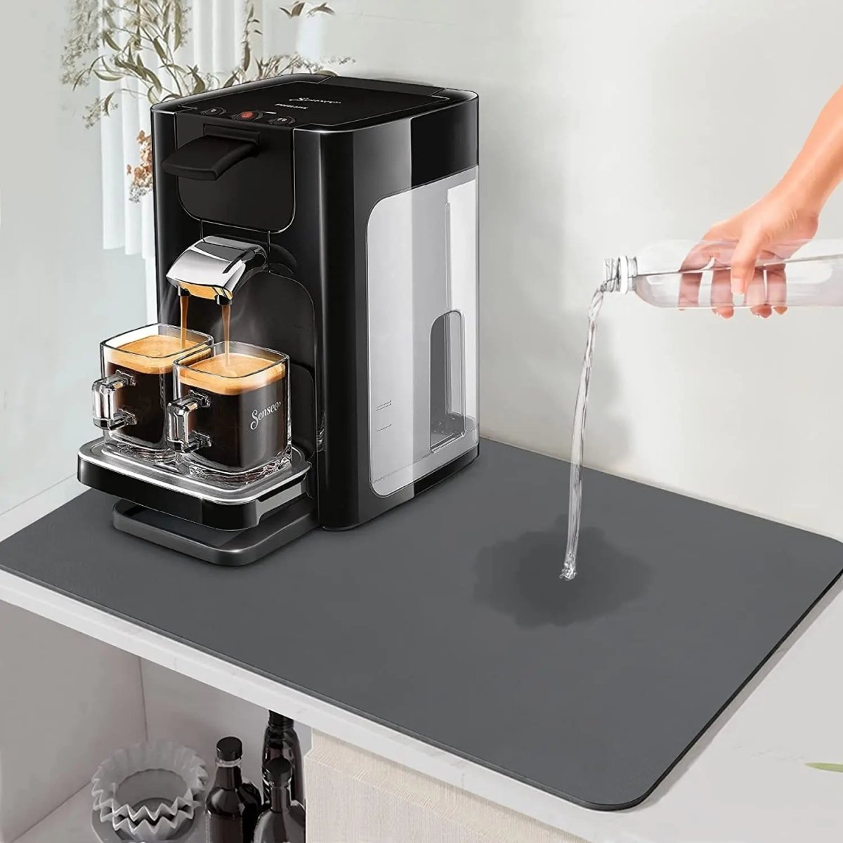 PUREDRY – Diatomaceous Kitchen Drip Mat with Ultra-Fast Water Absorption
