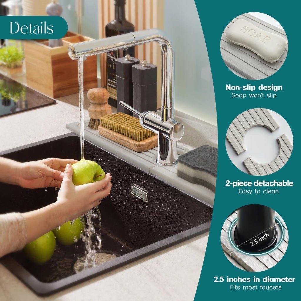 MONODRY – Stone matte with instant drying for organized dishwashing areas