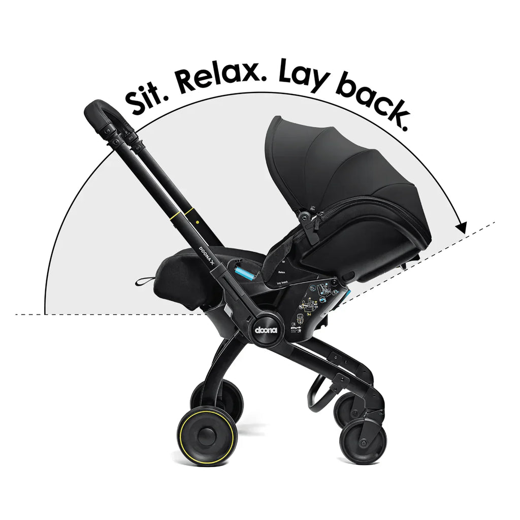 Doona X Car Seat & Stroller | Nitro Black