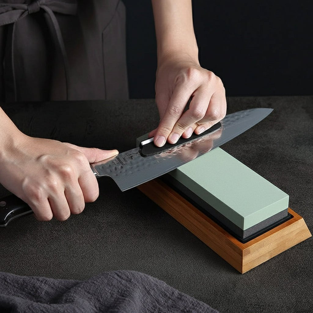 CUTMASTER – 360° Knife Sharpening System with Diamond Whetstone