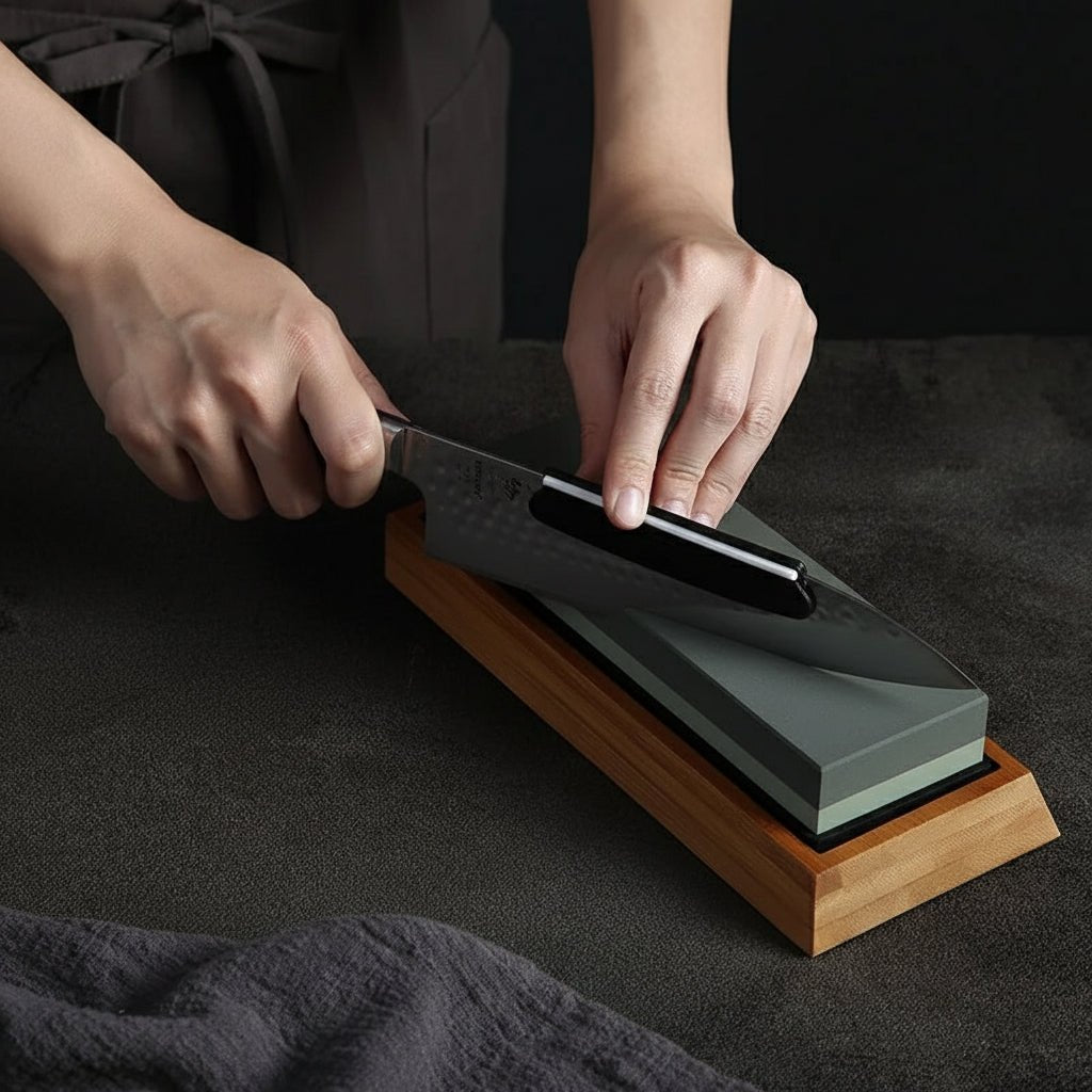 CUTMASTER – 360° Knife Sharpening System with Diamond Whetstone