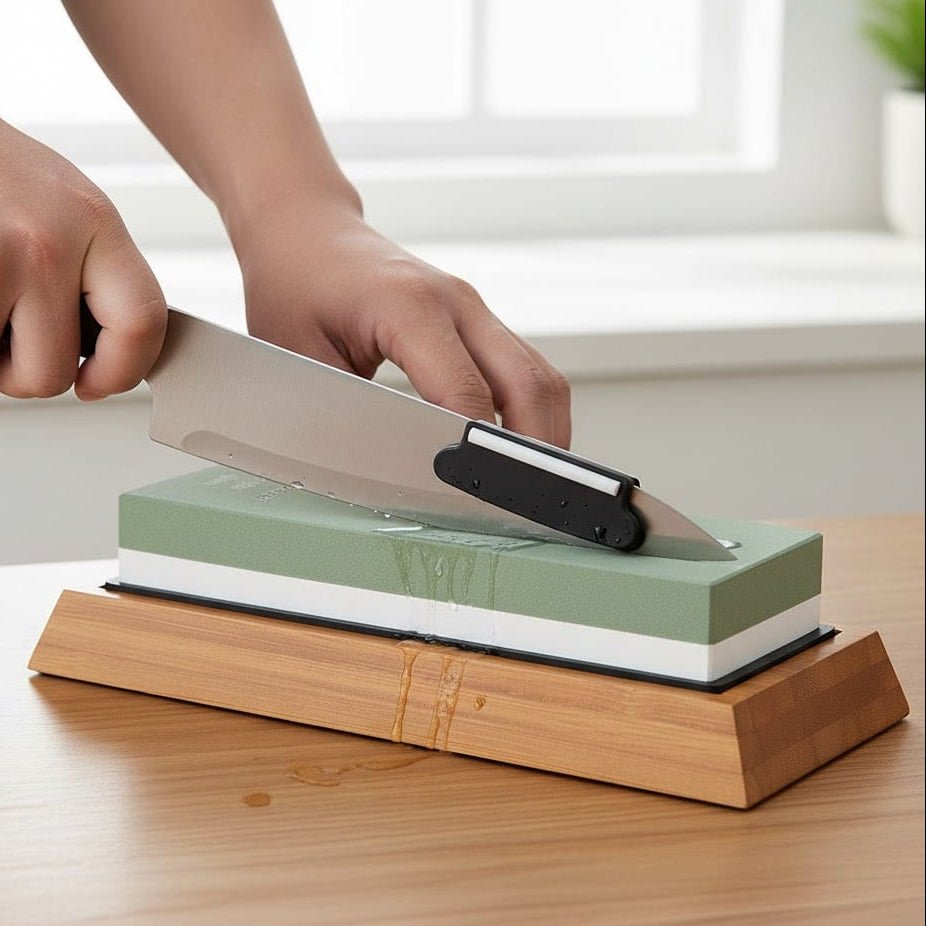 CUTMASTER – 360° Knife Sharpening System with Diamond Whetstone