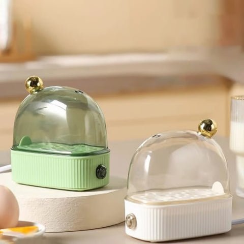 BOILEASY – Electric egg cooker and poacher with three adjustable heat settings