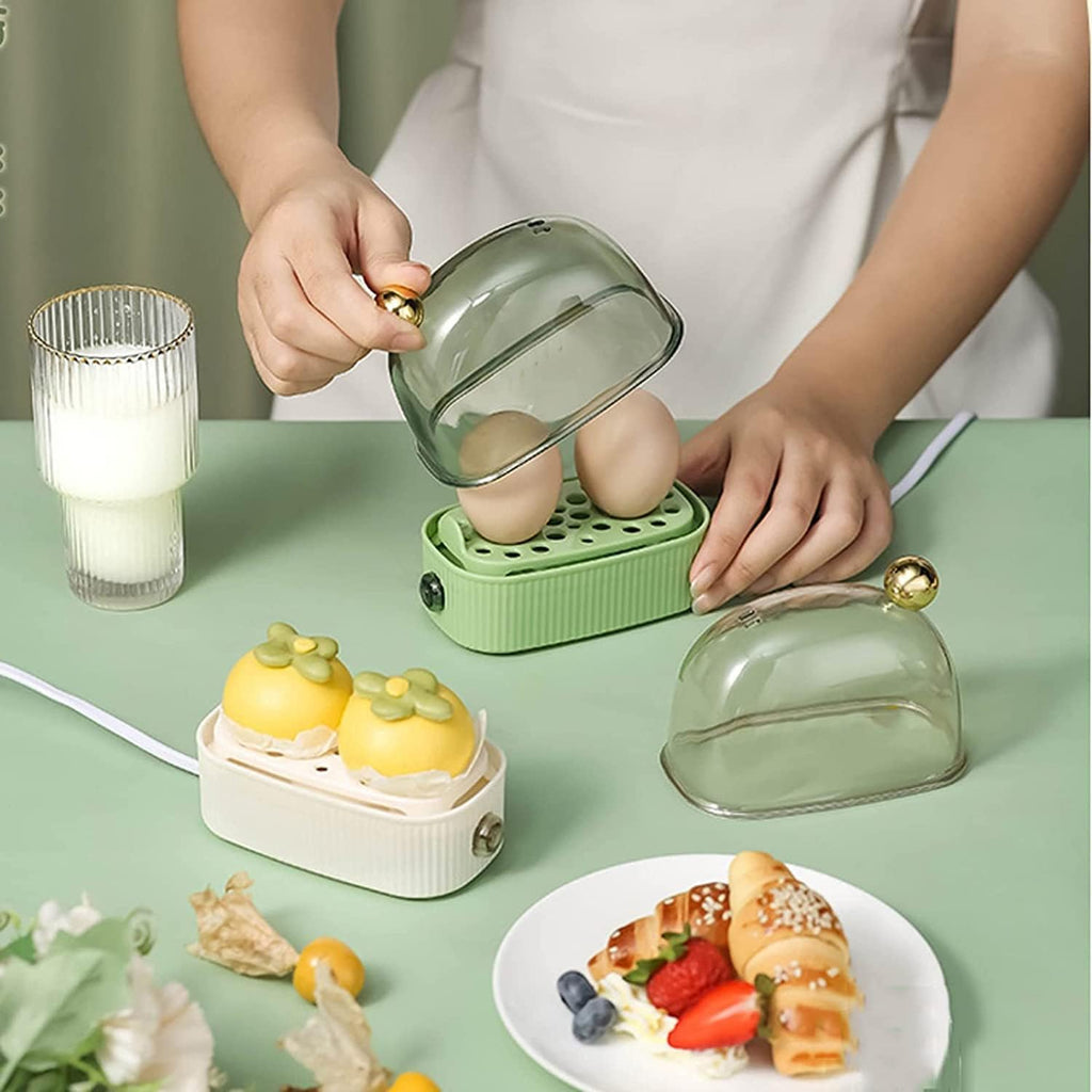 BOILEASY – Electric egg cooker and poacher with three adjustable heat settings