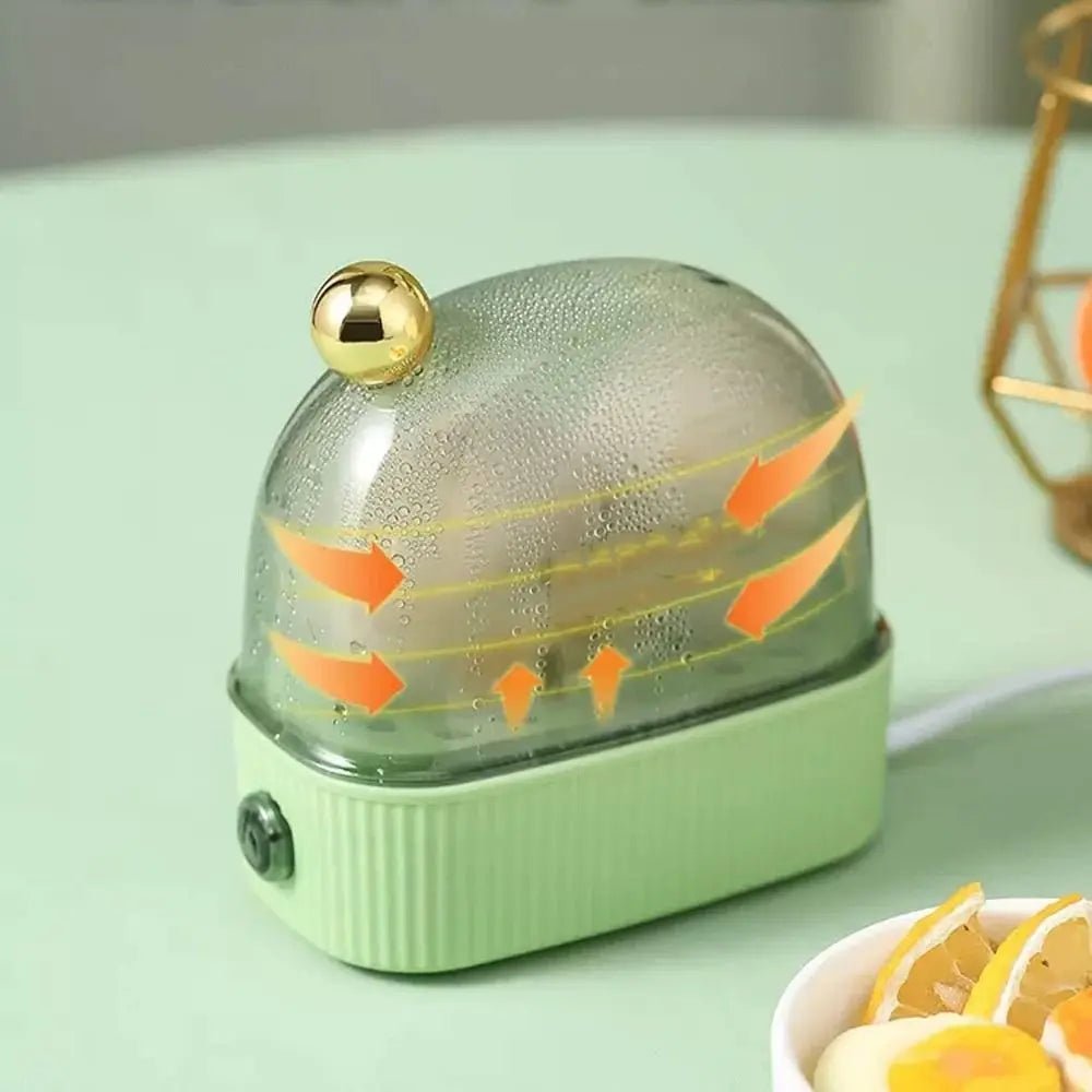 BOILEASY – Electric egg cooker and poacher with three adjustable heat settings