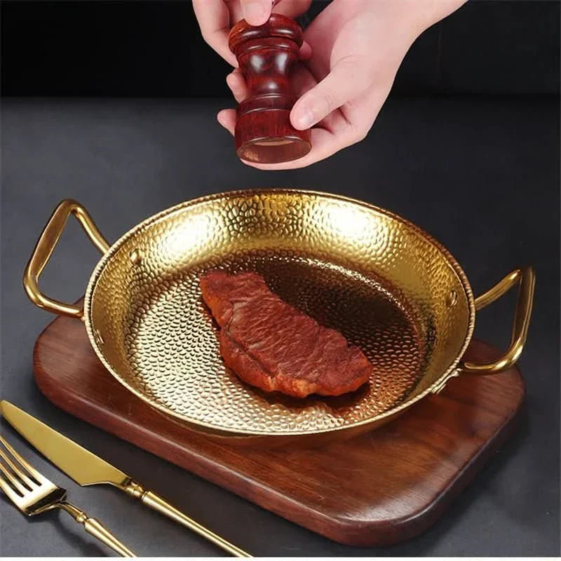 BRATMEISTER – Hammered stainless steel pot for pans, sauces & versatile cooking