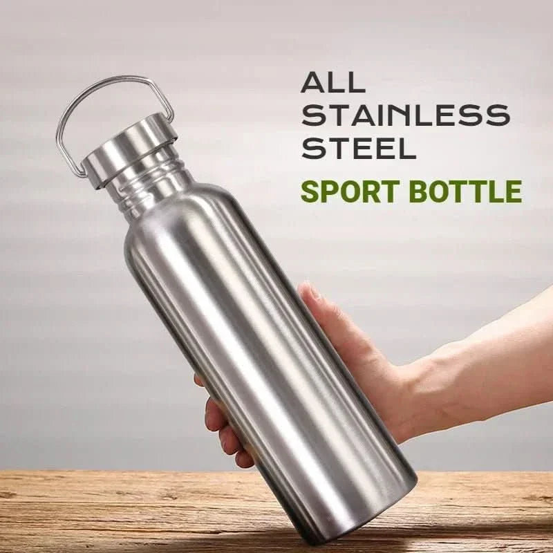 SteelFlow Stainless Steel Water Bottle 1000ml – Durable, Lightweight & Versatile for Sports and Outdoor Activities