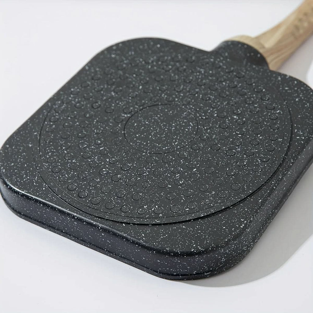 Culinara 4-Hole Non-Stick Pan | Multipurpose Pan for Eggs & Pancakes | Durable Aluminum | Easy to Clean