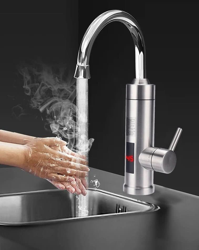 HEATFLOW Kitchen Tap - Electric kitchen tap with direct hot & cold water at the touch of a button