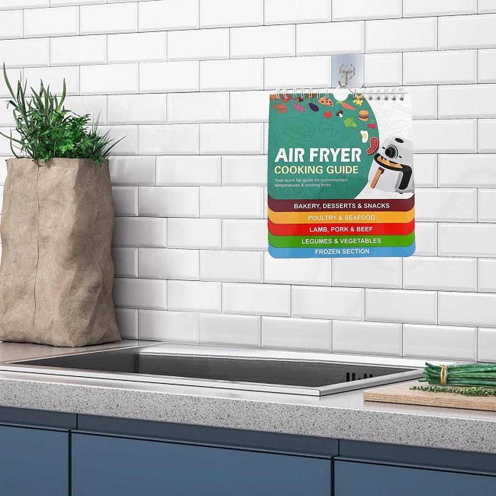 SWIFTFRY – Airfryer Cooking Cheat Sheet for Quick Meal Preparation