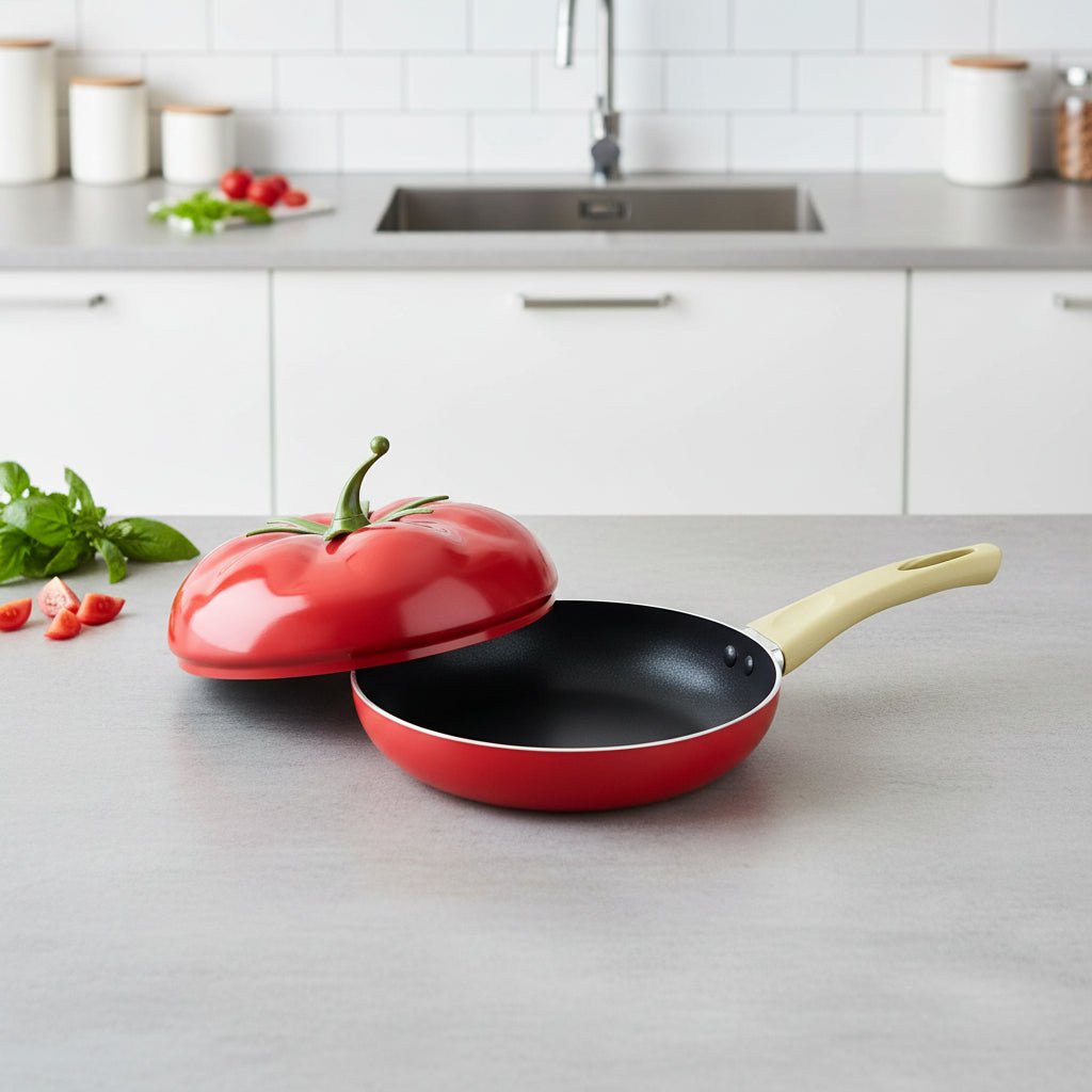 HEALTHPAN – Non-stick aluminum frying pan for healthy and clean cooking