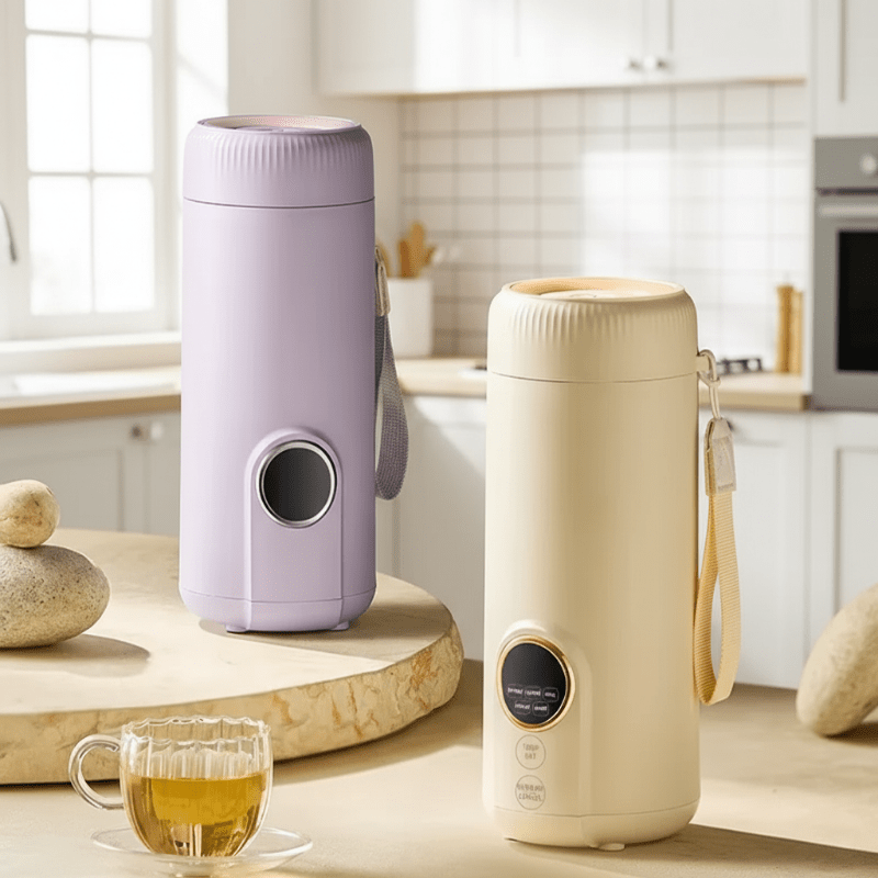 POCKET PRESS – Lightweight Mini Kettle for Travel and Student Dormitories