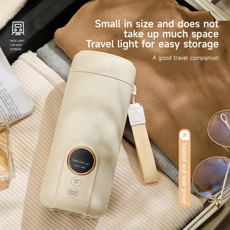 POCKET PRESS – Lightweight Mini Kettle for Travel and Student Dormitories