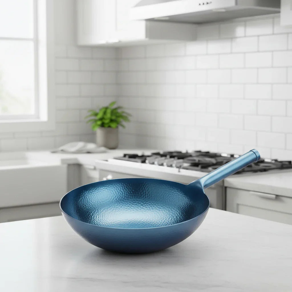 WokCraft – Traditional Iron Wok, Uncoated & Durable