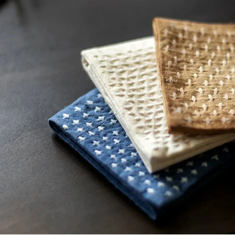 MATCHARI – Handmade Cotton-Linen Cloth for Japanese Tea Ceremonies