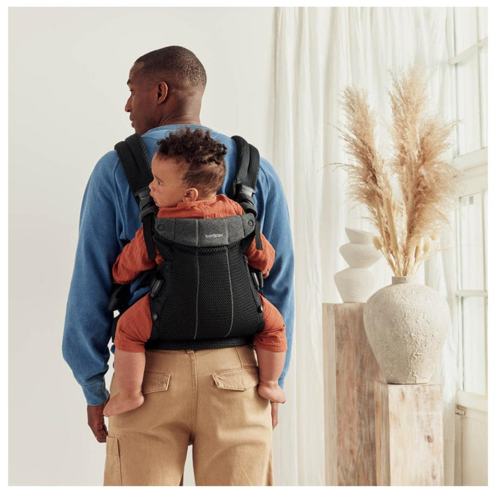 BabyBjorn Harmony Baby Carrier - 3D Mesh - Black