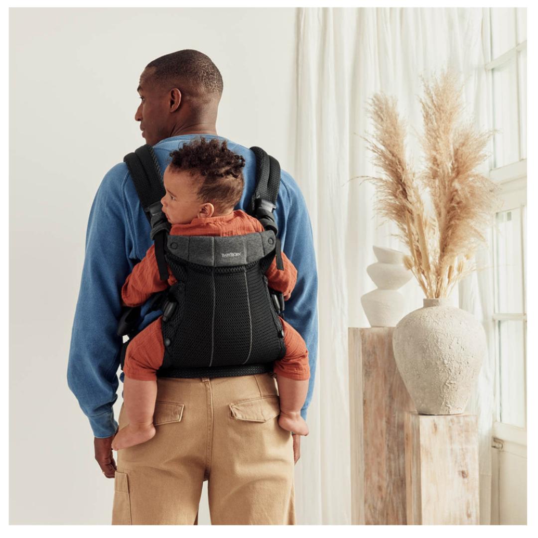 BabyBjorn Harmony Baby Carrier - 3D Mesh - Black