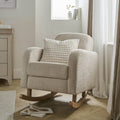 Etta Boucle Nursing Chair | Boucle Mushroom