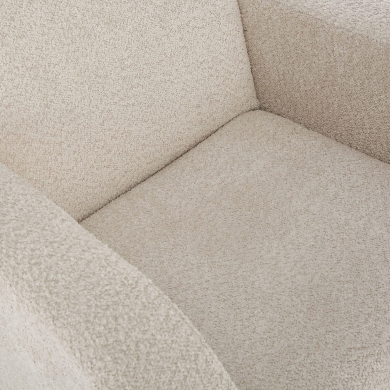 Etta Boucle Nursing Chair | Boucle Mushroom