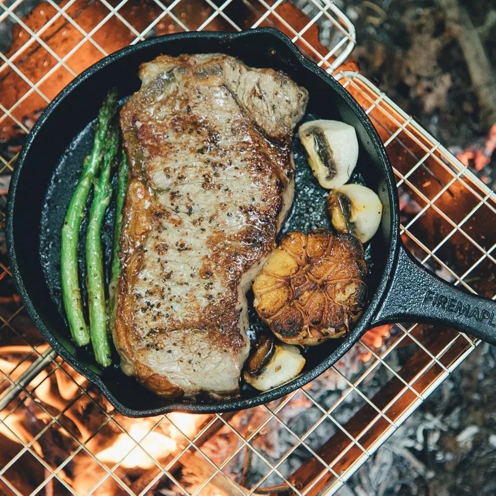 SKILLETFORGE – Premium cast iron skillet for all cooking styles