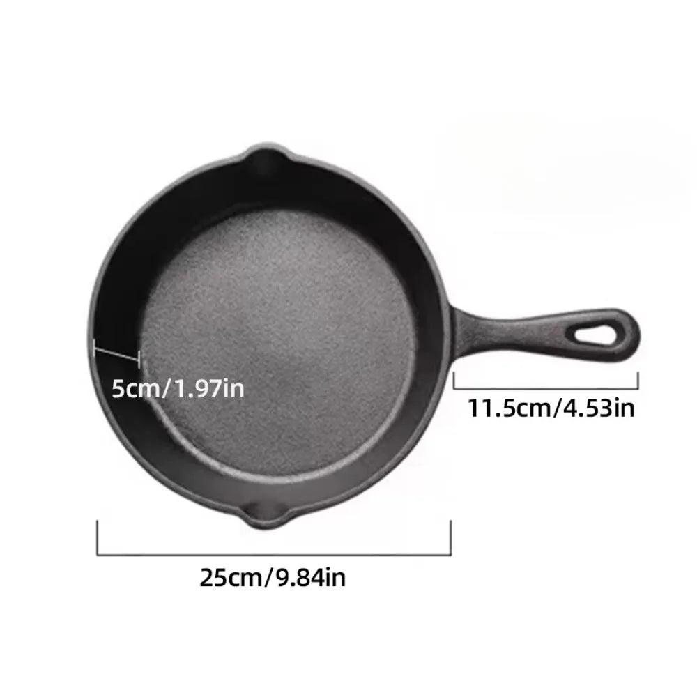 SKILLETFORGE – Premium cast iron skillet for all cooking styles