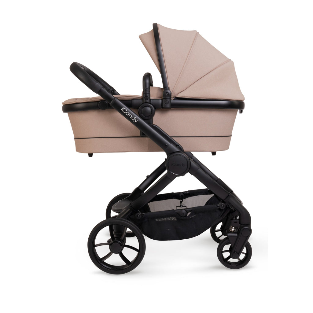 iCandy Peach 7 Complete Car Seat Bundle - Cookie / Latte Cocoon