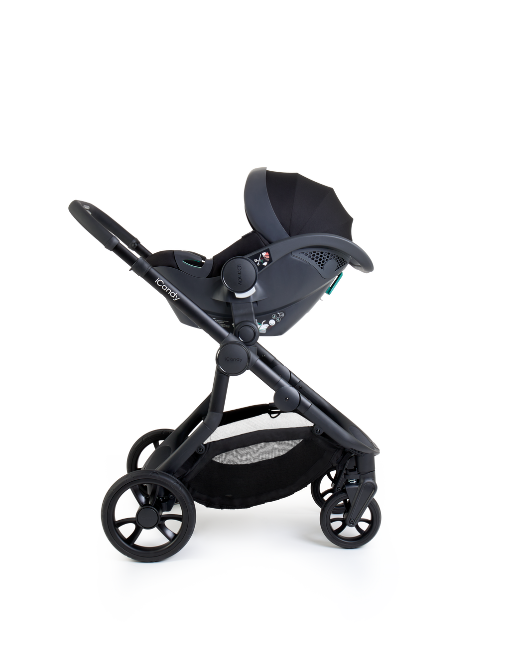 iCandy Orange 4 Pushchair Travel System | Rose on Black