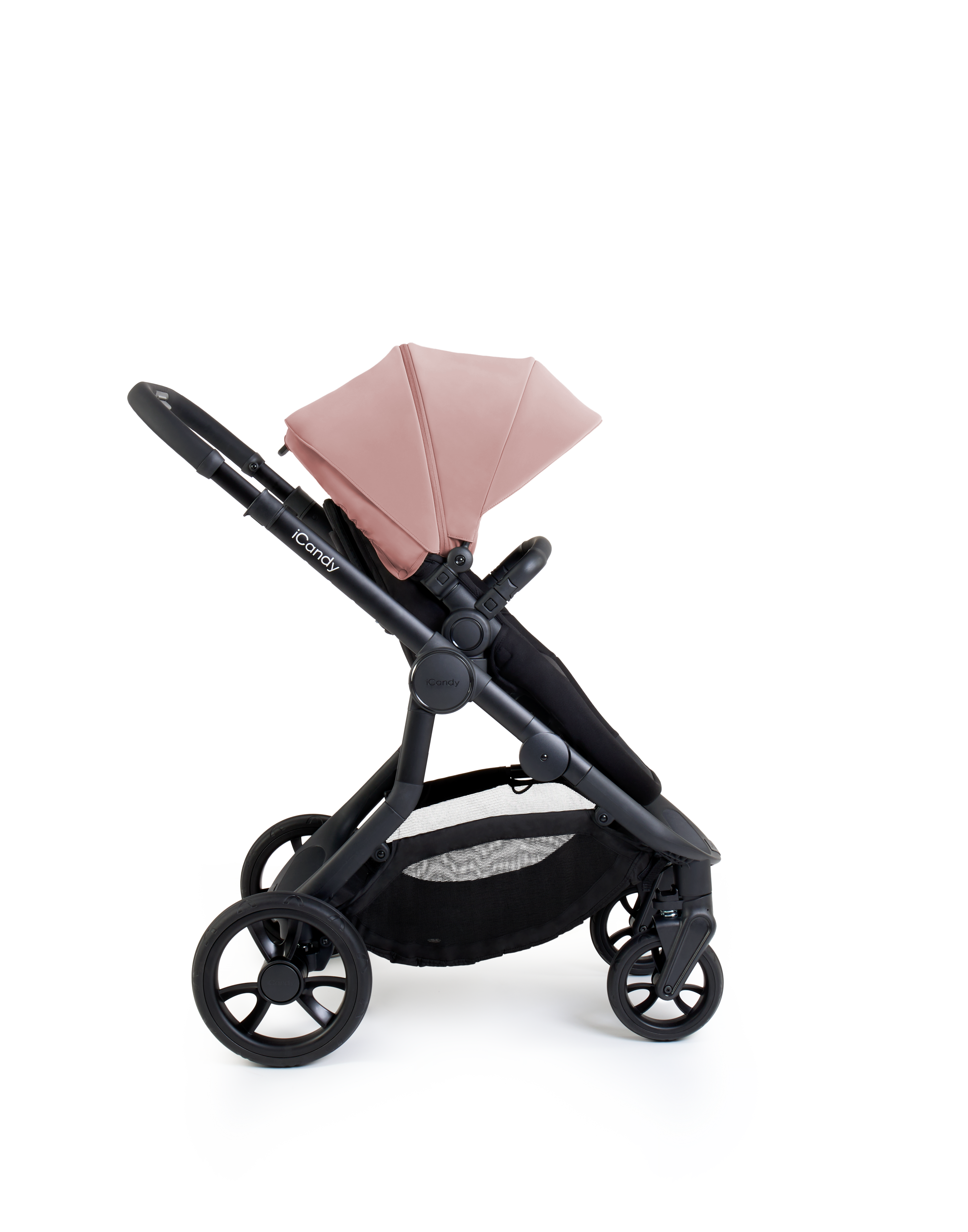 iCandy Orange 4 Pushchair Bundle | Rose on Black