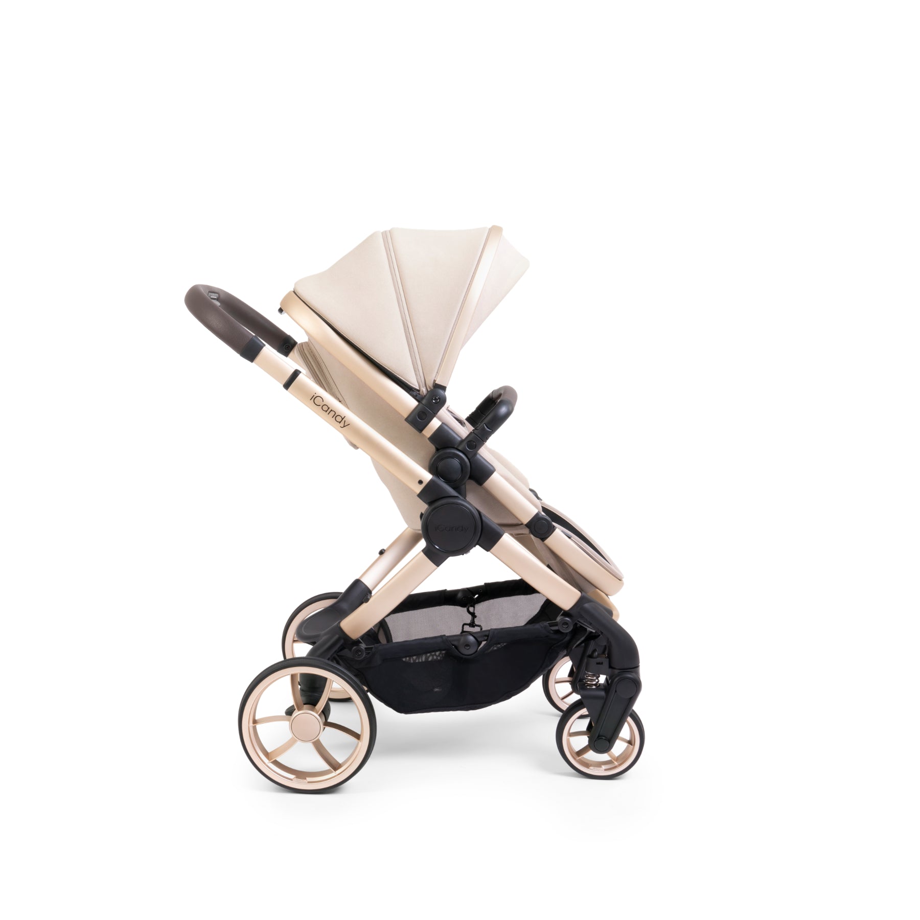 iCandy Peach 7 Complete Car Seat Bundle - Biscotti / Black Cocoon