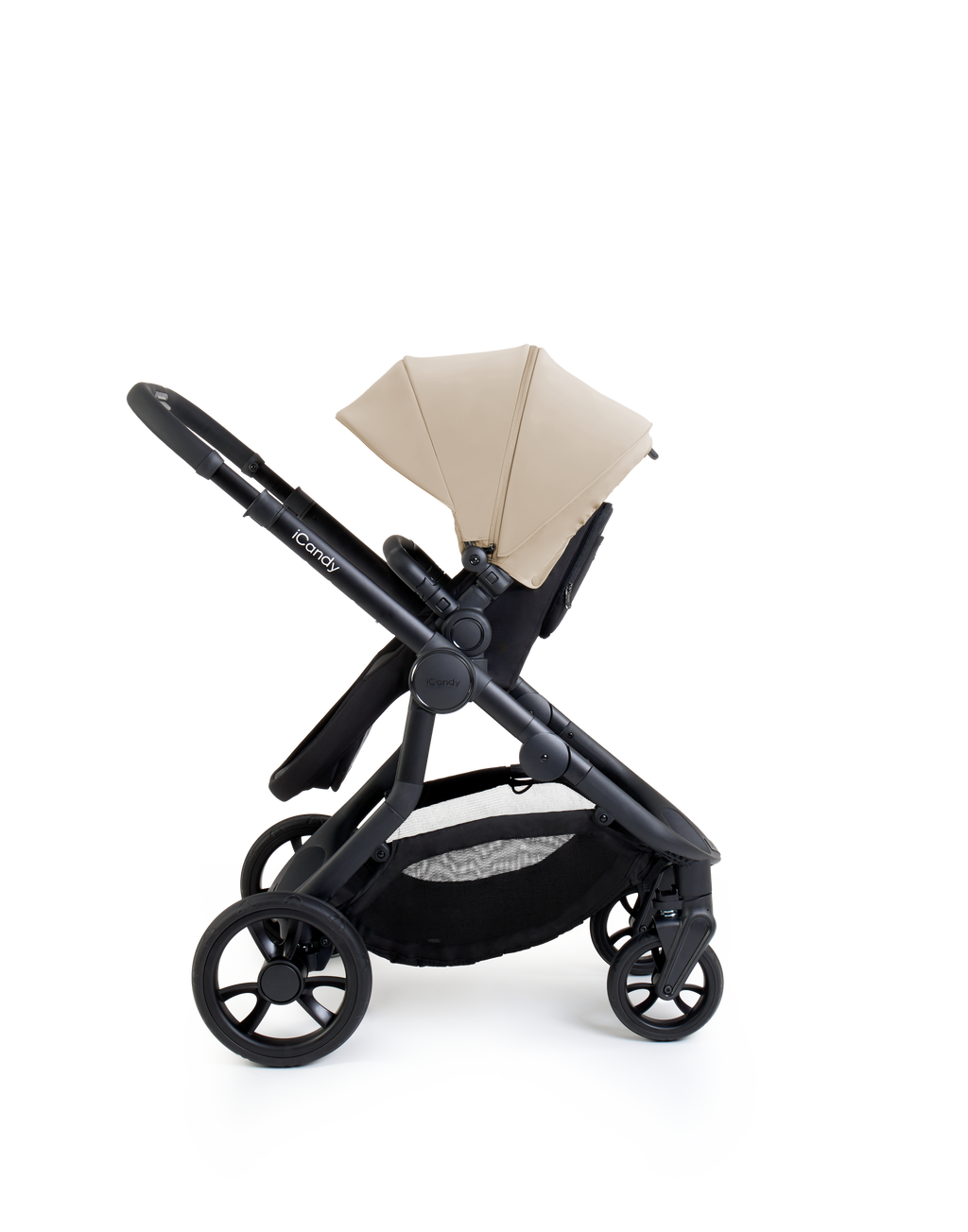 iCandy Orange 4 Pushchair & Maxi Cosi Pebble 360 Pro2 Bundle | Latte on Black