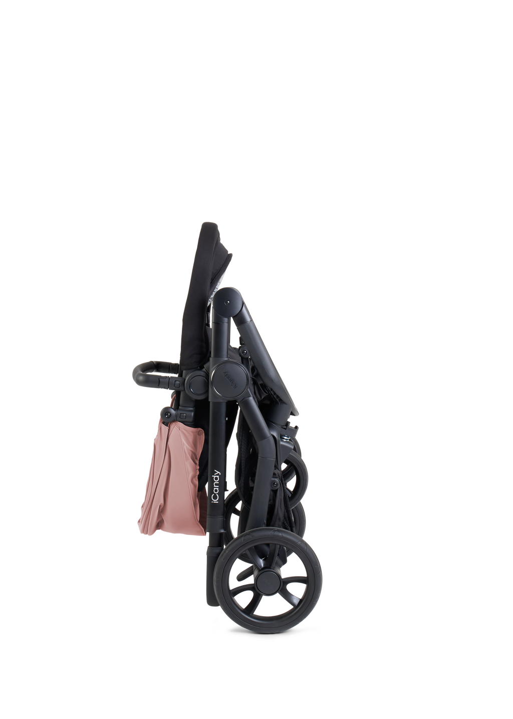 iCandy Orange 4 Pushchair & Maxi Cosi Pebble 360 Pro2 Bundle | Rose on Black
